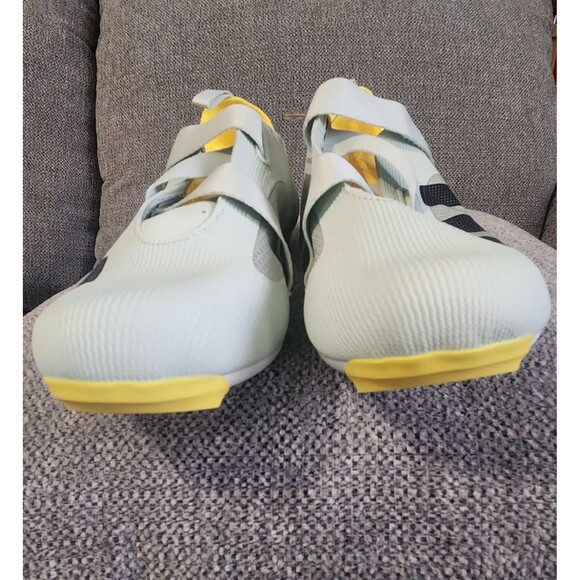 NEW Adidas The Indoor Cycling Shoe M-8.5 / W-10 Green & Yellow Interior  GX1668 main image 15